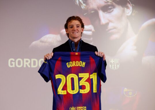 Barcelona sign England winger Anthony Gordon from Newcastle