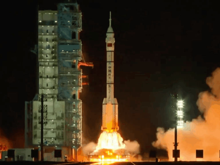 China’s Shenzhou-23 astronauts blast off on space station mission