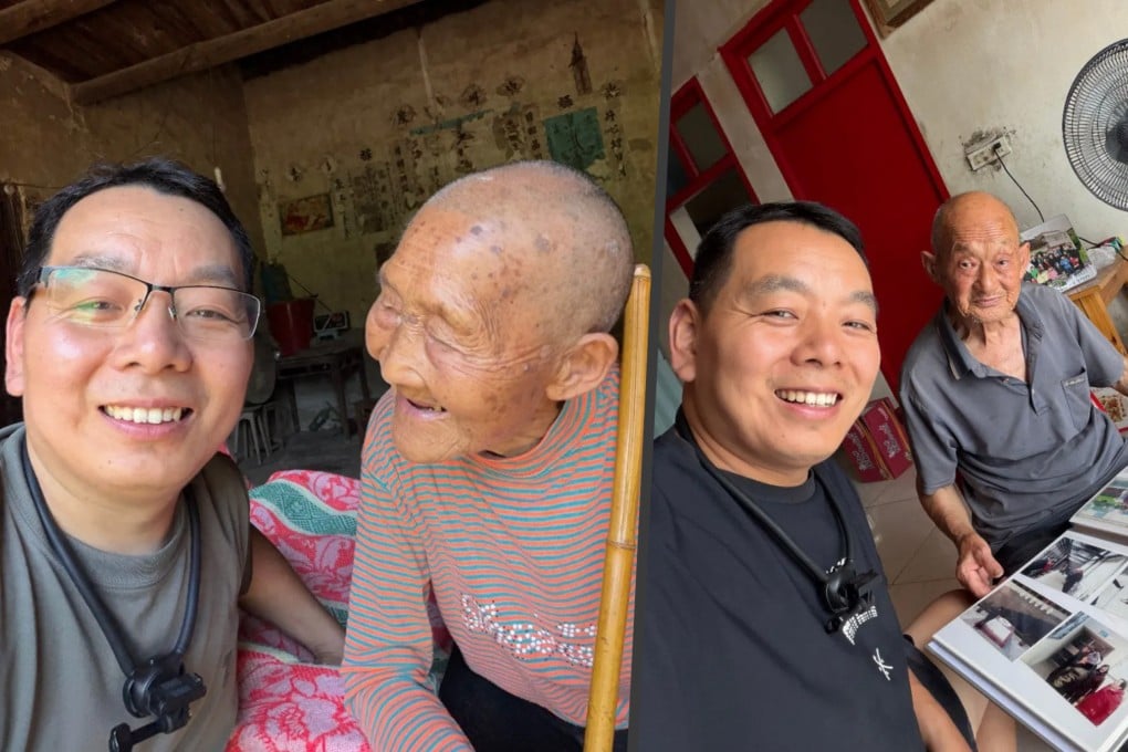 Chinese ‘family bridge’ makes 200 mountain trips yearly to connect elderly with overseas children