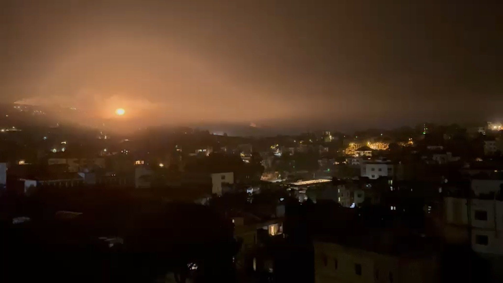 Israel strikes south Lebanon again as families flee north