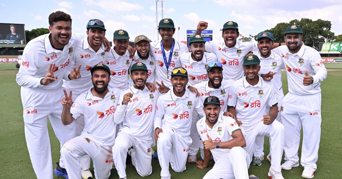 Bangladesh make history with first-ever Test cricket win in Australia