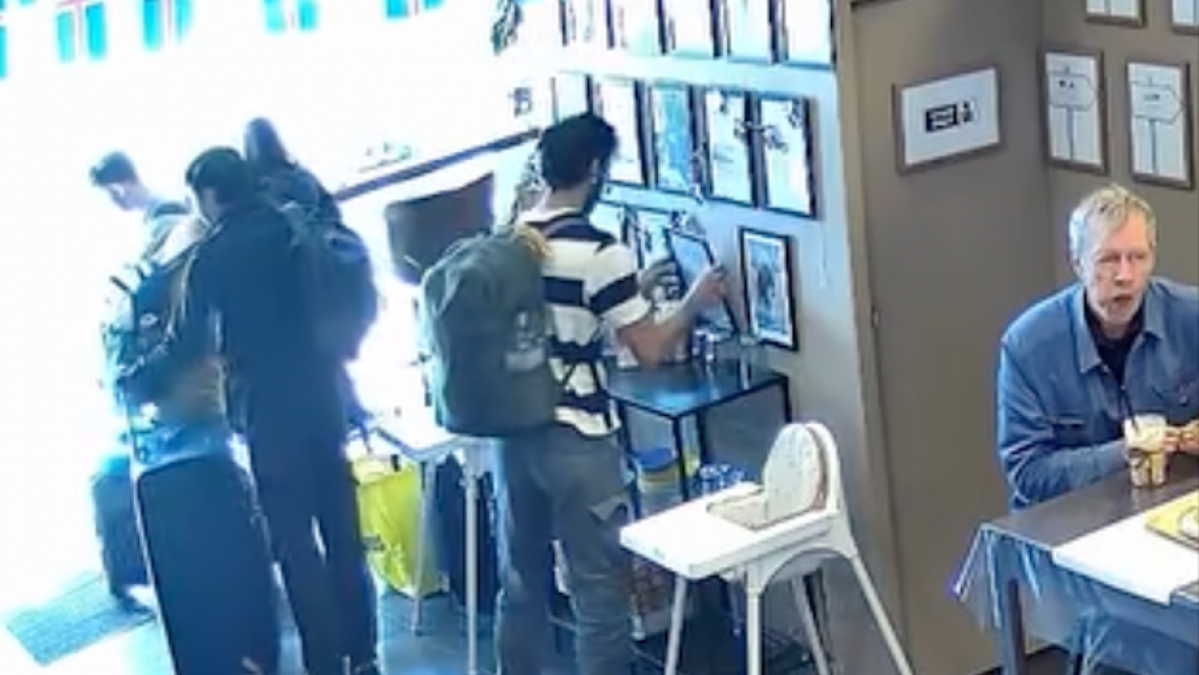 Israelis harass Palestinian-owned cafe in Iceland, tear down Palestine map