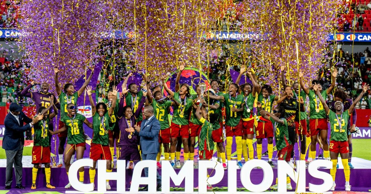Cameroon dominates Malawi to win first Women’s Africa Cup of Nations title