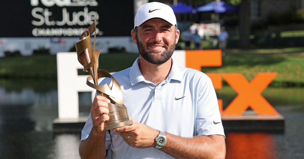 Scottie Scheffler wins St Jude Championship by eight shots