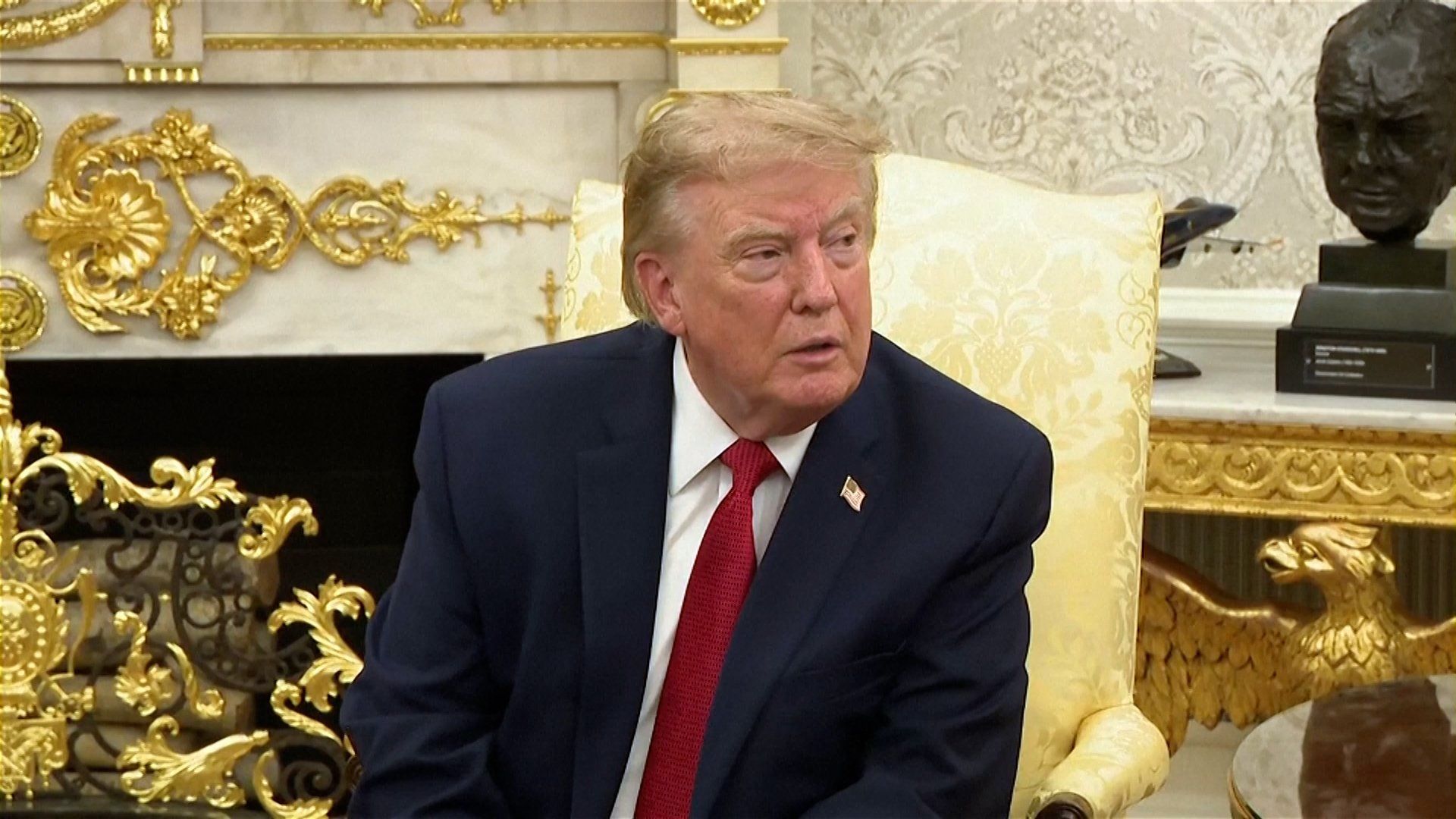 Trump says talking to North Korea’s Kim makes the south safer